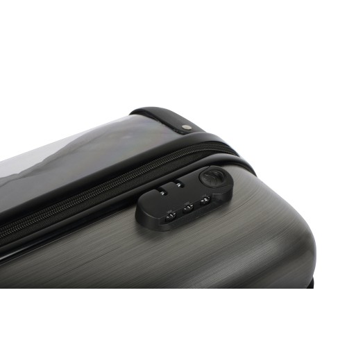 Чемодан прозрачный «Visit» со сменной вставкой