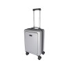 Rover Pro 20-дюймовый чемодан на колесах из материалов, переработанных согласно стандарту GRS, объемом 40 л - Серебряный