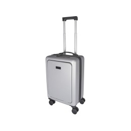 Rover Pro 20-дюймовый чемодан на колесах из материалов, переработанных согласно стандарту GRS, объемом 40 л - Серебряный