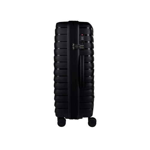 Чемодан Eberhart Dune средний М полипропилен черный 46D-009-424