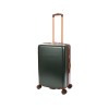 Чемодан BUGATTI АМЕЛИЯ | AMELIA, зеленый, поликарбонат / АБС-пластик, 42х24х67 см, 55 л