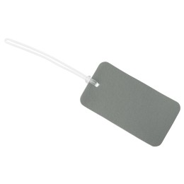 Багажная бирка «Favor» на силиконовой петле, серый