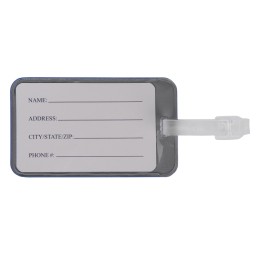 Бирка для багажа "Voyage" 2.0, синий