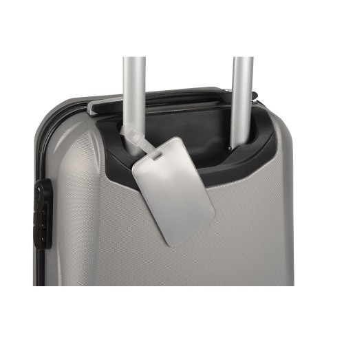 Бирка для багажа "Voyage" 2.0, серебристый