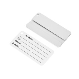 Бирка для багажа "Travel", серебристый