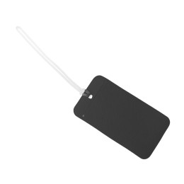 Багажная бирка «Favor» на силиконовой петле, черный