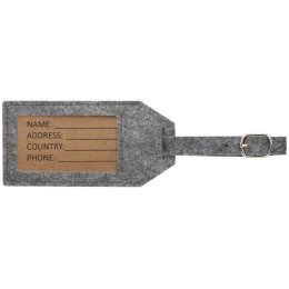 Багажная бирка Tie - Серый