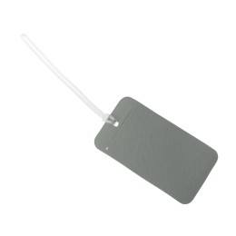 Багажная бирка «Favor» на силиконовой петле, серый