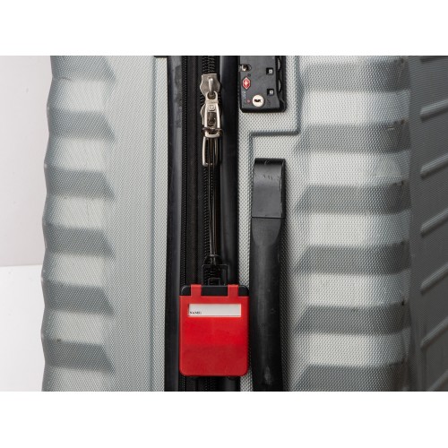 Бирка для багажа "Chemy", красный