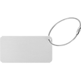 Бирка для багажа "Travel", серебристый