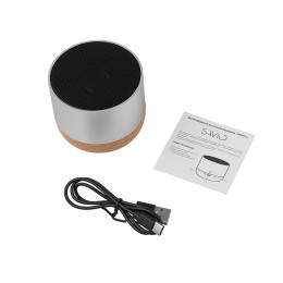 Беспроводная колонка «Montii», 3 Вт, серебристый