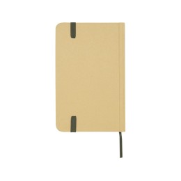 Reed блокнот формата А6 из переработанного материала в твердой обложке с простыми страницами - Зеленый лесной