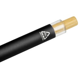 Ручка из переработанного алюминия "Blossom", черный