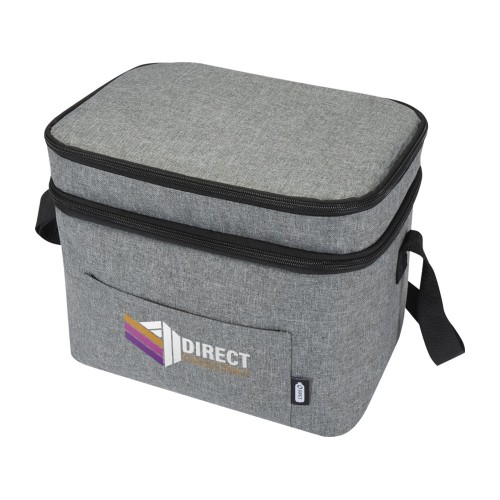 Tundra сумка-холодильник из переработанного РЕТ-пластика, сертиф. согласно GRS - Серый яркий