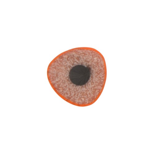 Трехгранный карандаш "Conti" из переработанных контейнеров, оранжевый