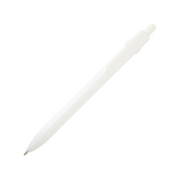 Fidget шариковая ручка из переработанной пластмассы - Белый