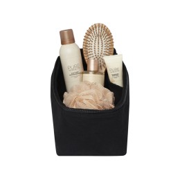 Органайзер для туалетных принадлежностей из переработанного материала Pack 500 г/м² Aware™ - сплошной черный