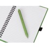 Блокнот А5 «Toledo M», зеленый + ручка шариковая «Pianta» из пшеничной соломы, зеленый
