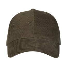 "Hutton" 6-панельная бейсболка из переработанного хлопка - Зеленый лесной