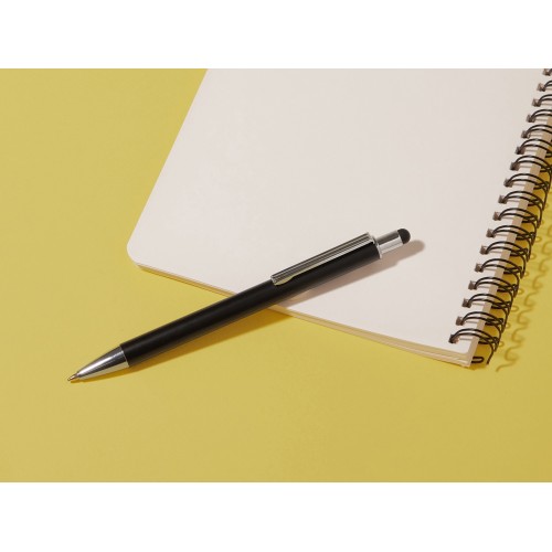 Ручка металлическая шариковая "Groove Touch Recy", черный