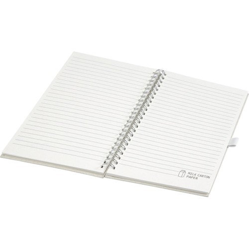 Dairy Dream, блокнот на спирали формата A5 для заметок, белый