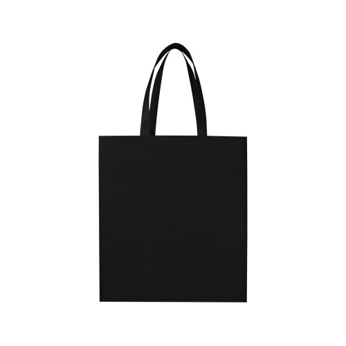 Экосил эко-сумка с ластовицей из нетканого материала, переработанного по стандарту GRS, объемом 12 л, черный