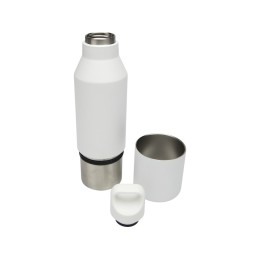 Изолированная бутылка из переработанной нержавеющей стали Odessy объемом 600 мл, белый