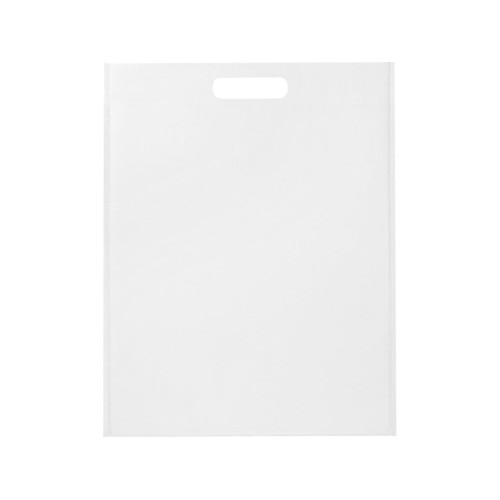 Экосил эко-сумка из нетканого материала из переработанных материалов по стандарту GRS объемом 5 л, белый