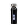 Бутылка для воды Thor из нержавеющей стали, сертифицированной по стандарту RCS, сплошной черный