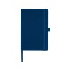 Блокнот Honua форматом A5 из переработанной бумаги с обложкой из переработанного ПЭТ, темно-синий