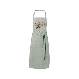 Pheebs 200 g/m2 recycled cotton apron, зеленый яркий