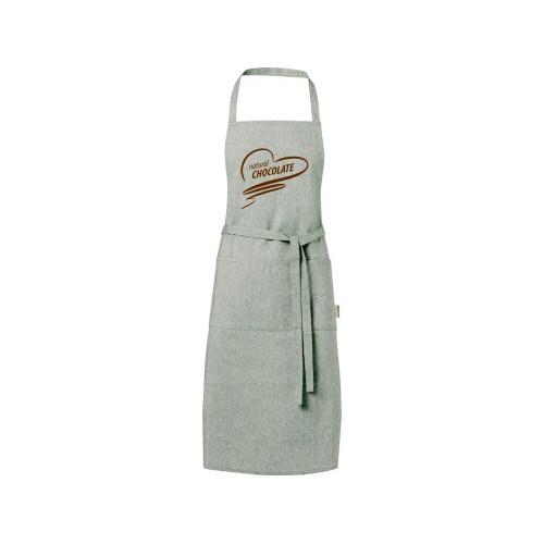 Pheebs 200 g/m2 recycled cotton apron, зеленый яркий