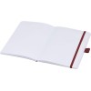 Блокнот Berk формата из переработанной бумаги, красный