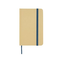 Reed блокнот формата А6 из переработанного материала в твердой обложке с простыми страницами - Синий