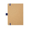 Блокнот Berk формата из переработанной бумаги, cиний