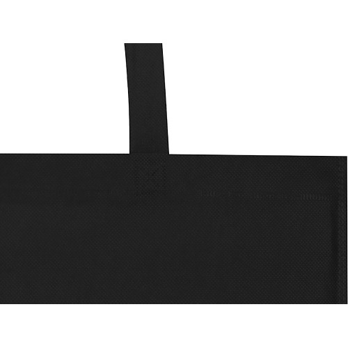 Экосил эко-сумка для конференций из нетканого материала, переработанного по стандарту GRS, объемом 6 л, черный