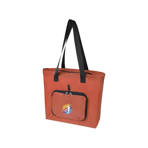 EcoFold Складная эко-сумка из RPET 16 л - Brick