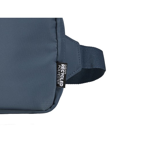 Трип Эви дорожная сумка через плечо из переработанного материала GRS объемом 1 л, серо-синий