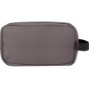 Косметичка Joey из холста, переработанного по стандарту GRS, объемом 3,5 л, серый