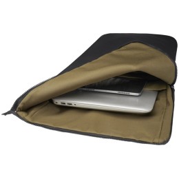 Рюкзак для ноутбука 15,6" Turner объемом 12 л со сворачивающимся верхом, изготовленный из переработанных материалов по стандарту GRS - сплошной черный