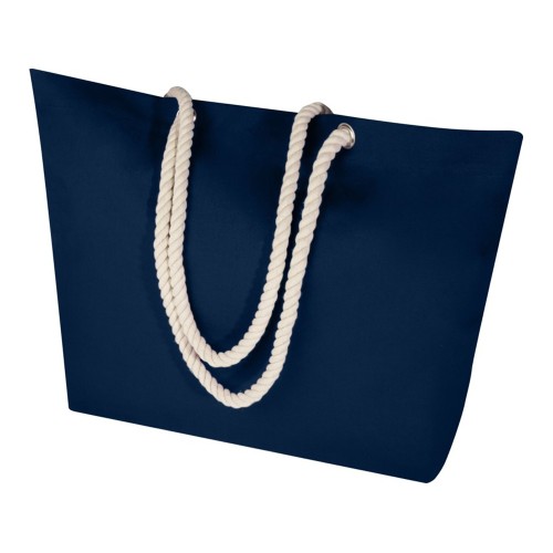 Florida пляжная эко-сумка из переработанного материала, сертифицированного по стандарту GRS, плотностью 270 г/м² 18L - Темно - синий