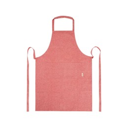 Pheebs 200 g/m2 recycled cotton apron, красный яркий