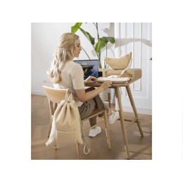 Шерпа чехол для 13-дюймового ноутбука объемом 2 л из шерпы, переработанной по стандарту GRS, бежевый