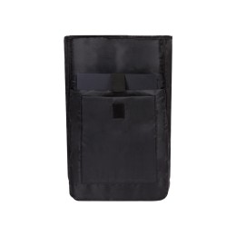 Рюкзак на липучке Vel из переработанного пластика, черный