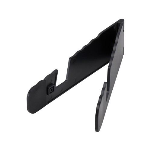 Buna складная подставка для планшета и телефона из переработанной пластмассы, черный