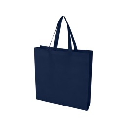 Экосил эко-сумка с ластовицей из нетканого материала, переработанного по стандарту GRS, объемом 12 л, темно-синий