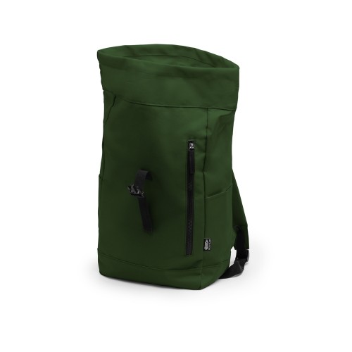 Рюкзак из RPET полиэстера DRONTE, темно-зеленый