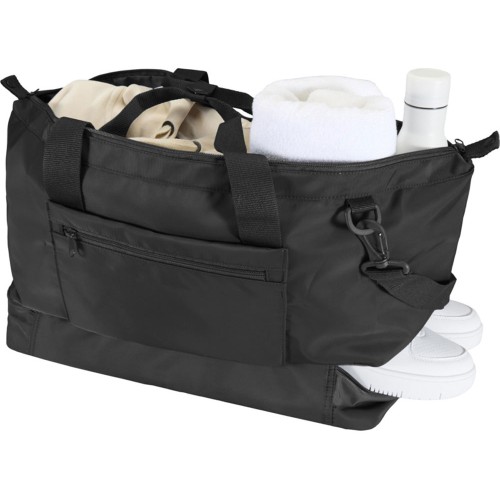 Трип Эви дорожная спортивная сумка из переработанного материала объемом 42 л, черный