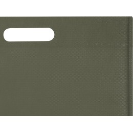 Экосил эко-сумка из нетканого материала из переработанных материалов по стандарту GRS объемом 5 л, зеленый лесной