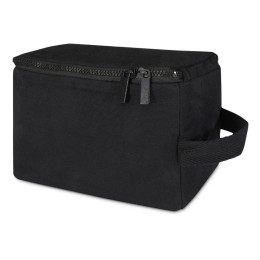 Органайзер для туалетных принадлежностей из переработанного материала Pack 500 г/м² Aware™ - сплошной черный